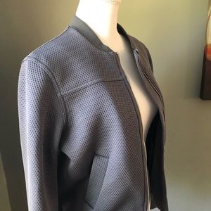 Topshop grey bomber jacket